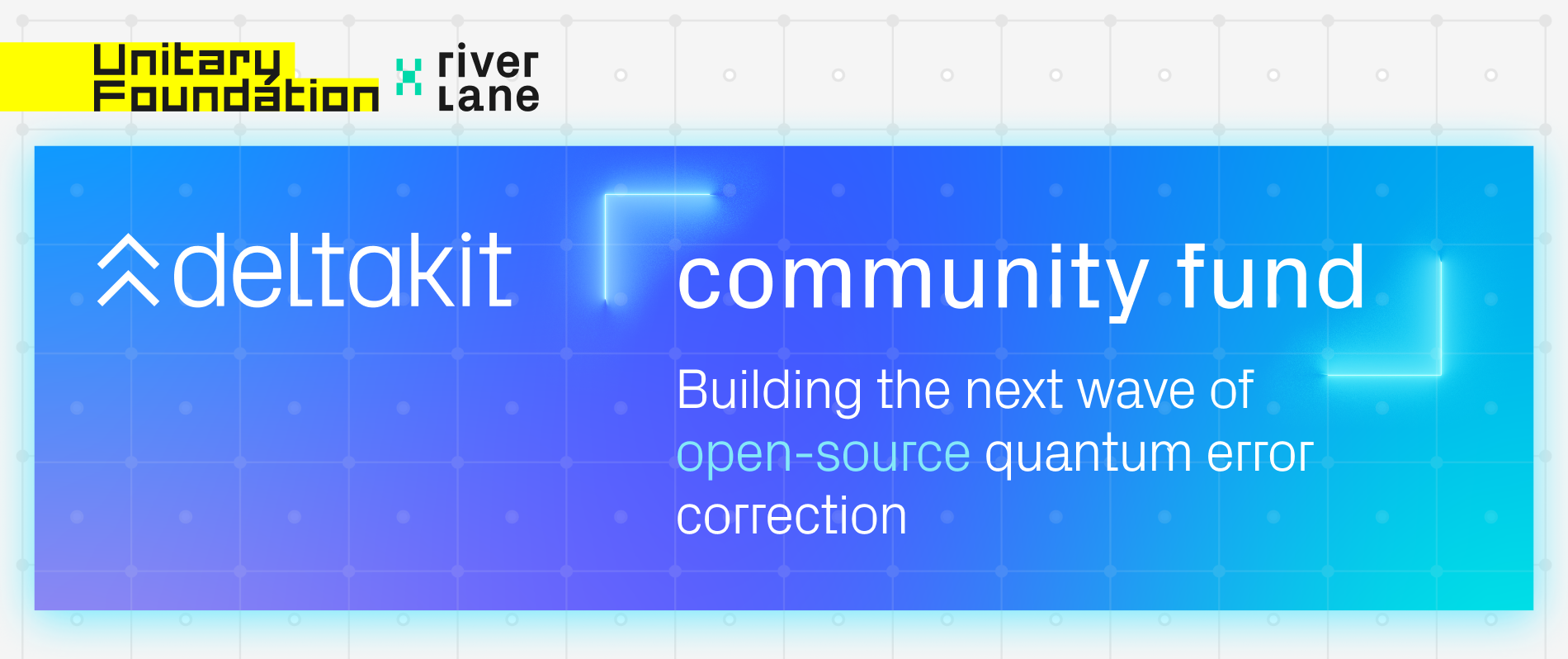 Deltakit Community Fund Banner